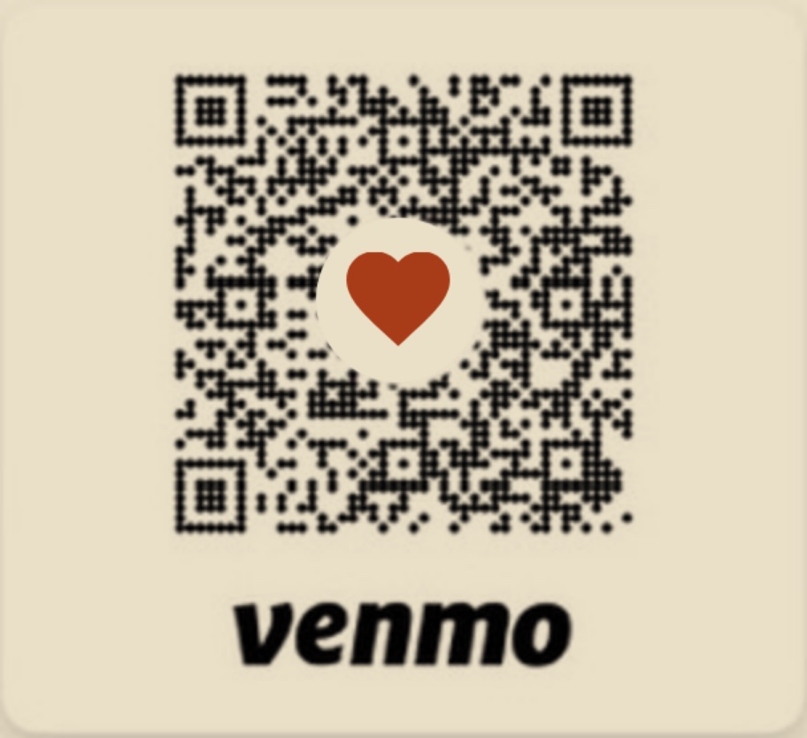 Venmo QR code for @devakiananda